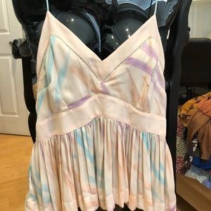 Pastel pink tank top